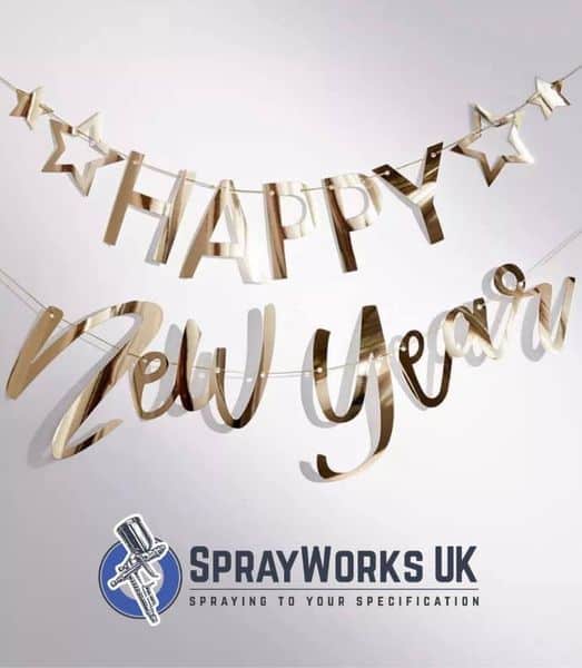 Our team here at Sprayworks UK wishes you joy and happiness in the new year....